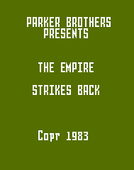 Star Wars - The Empire Strikes Back Title Screen